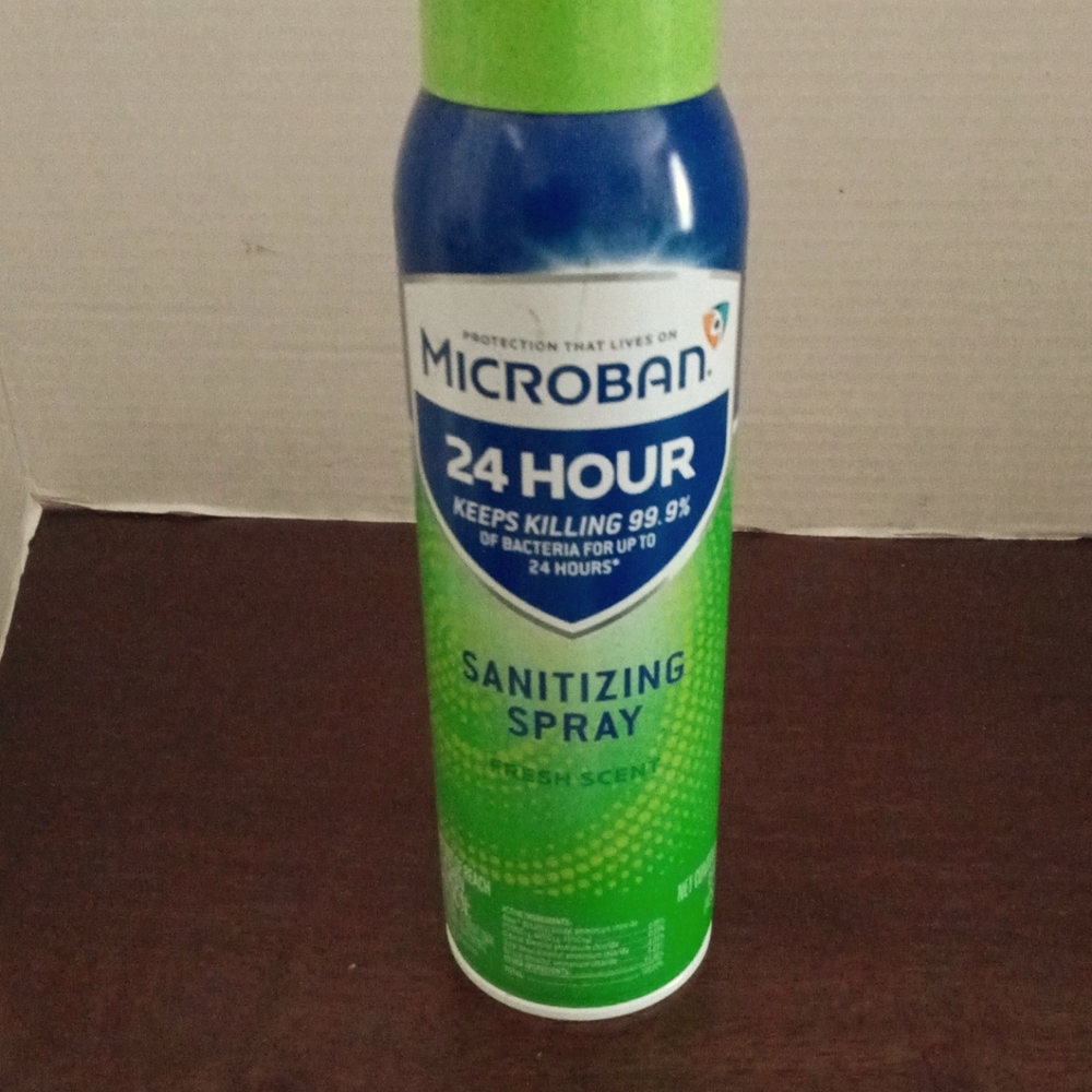 Lot of 6x microban disinfecting spray Fresh Scent